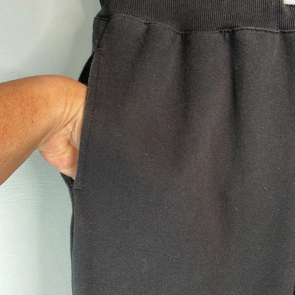 O’NEILL Sweatpants Jogger Pants Black Graphic Logo Pockets Drawstring Size M - Picture 4 of 12